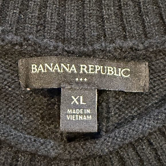 Women’s Sz XL Banana Republic Black Sweater - Picture 2 of 6